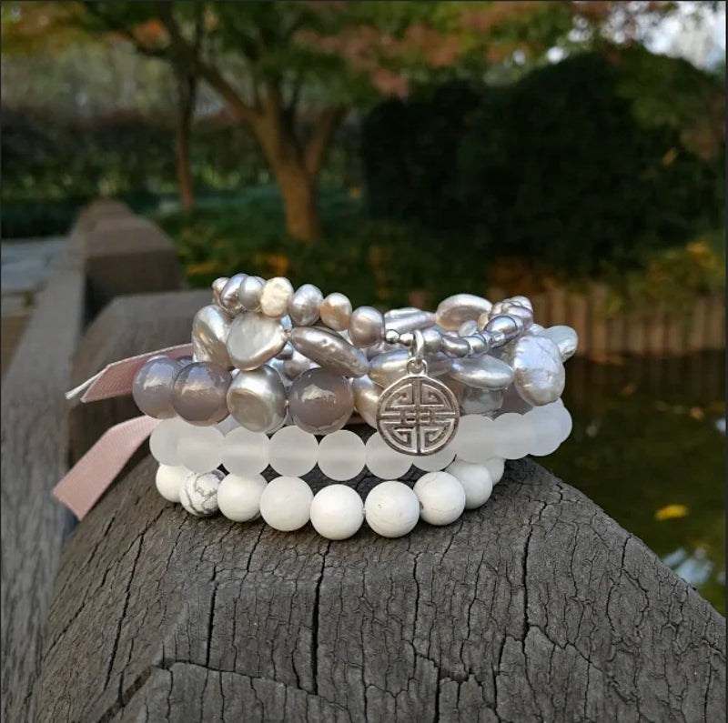 Advanced Sets bracelet & Double Happiness S925charms