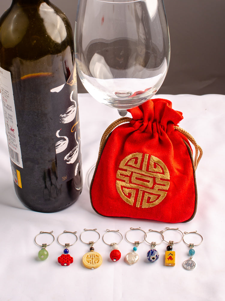 wine charms