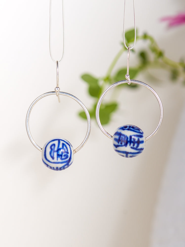 ceramic earrings