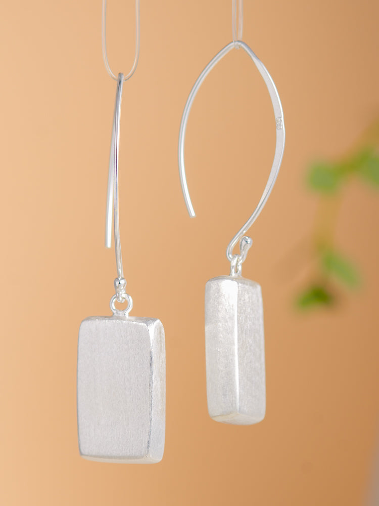 S925 simple earrings