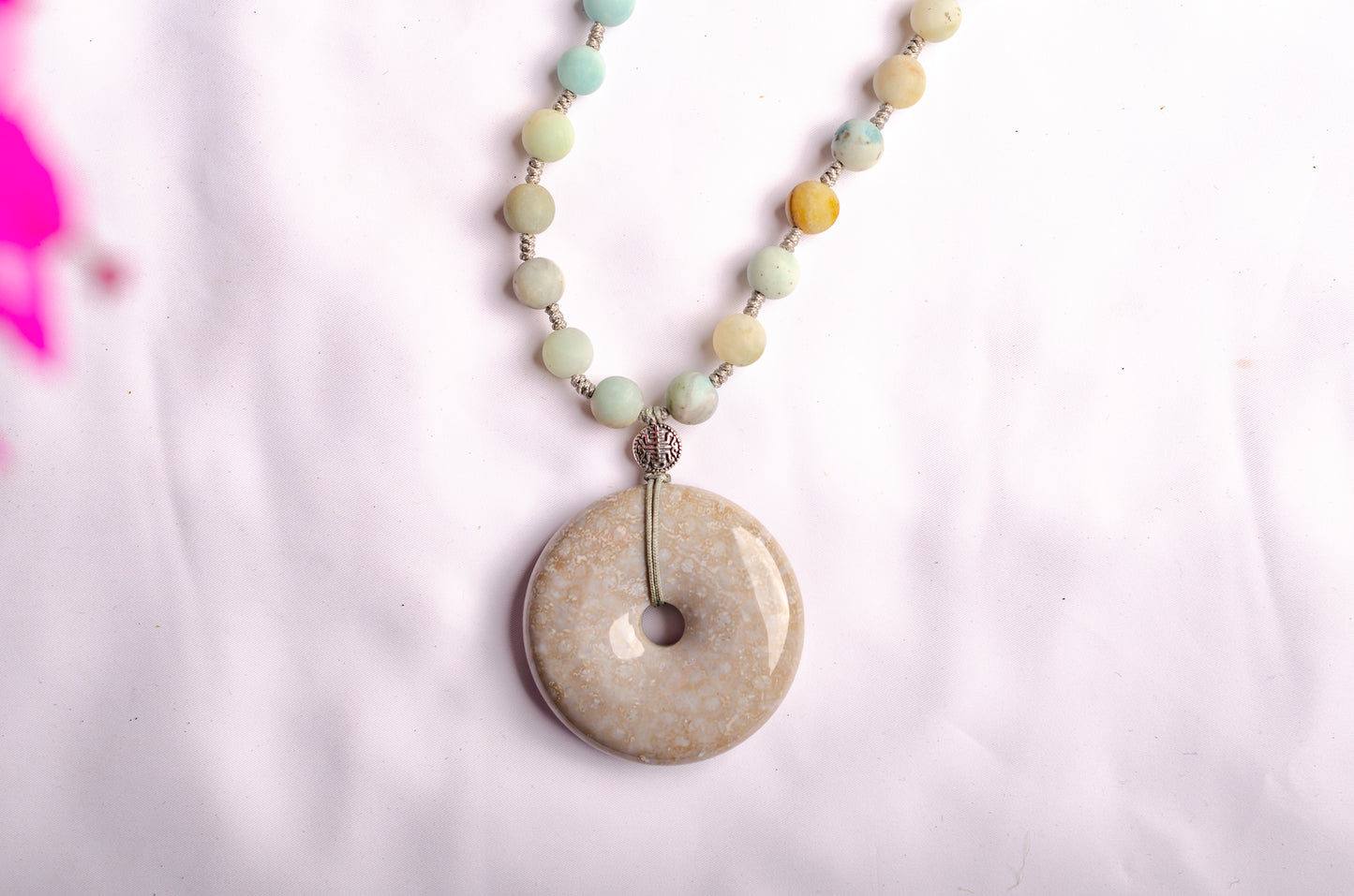 fossil coral necklace