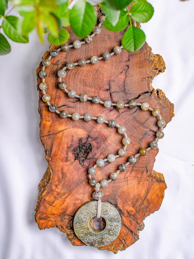 chinese style long necklace