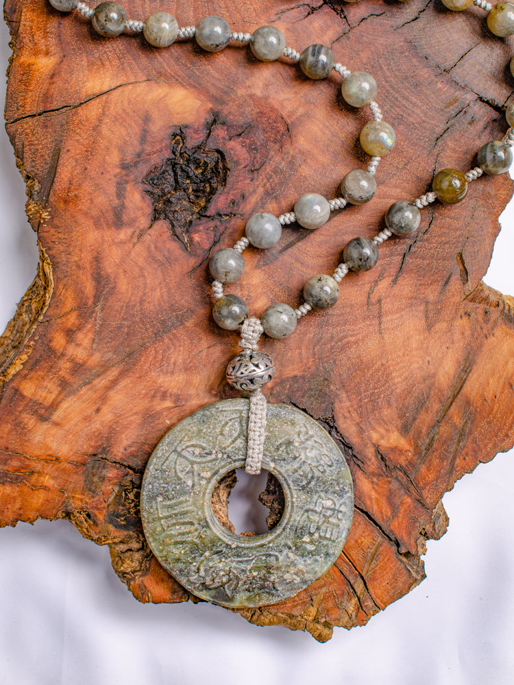 chinese style long necklace