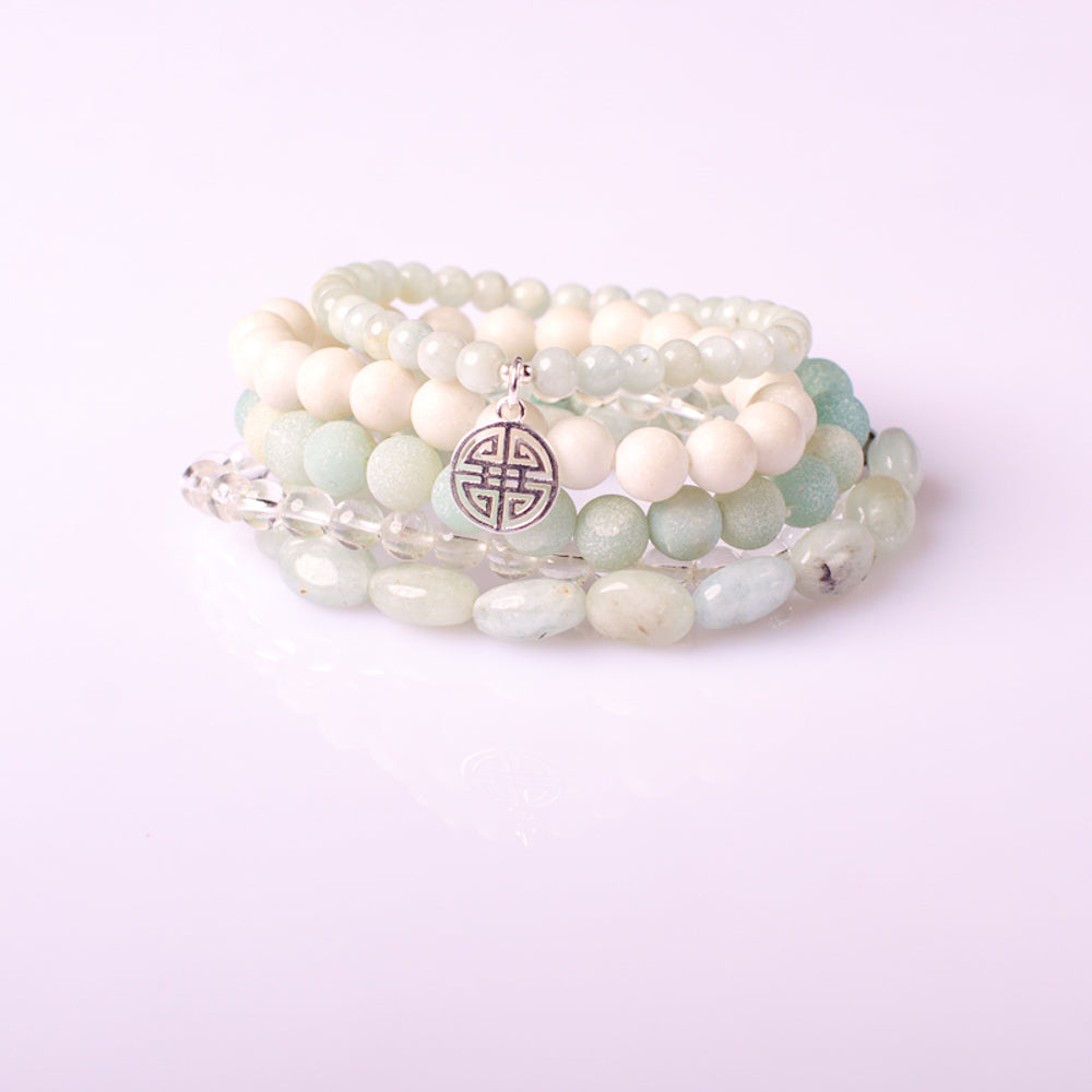 Ocean Sets bracelet & Double Happiness S925charms