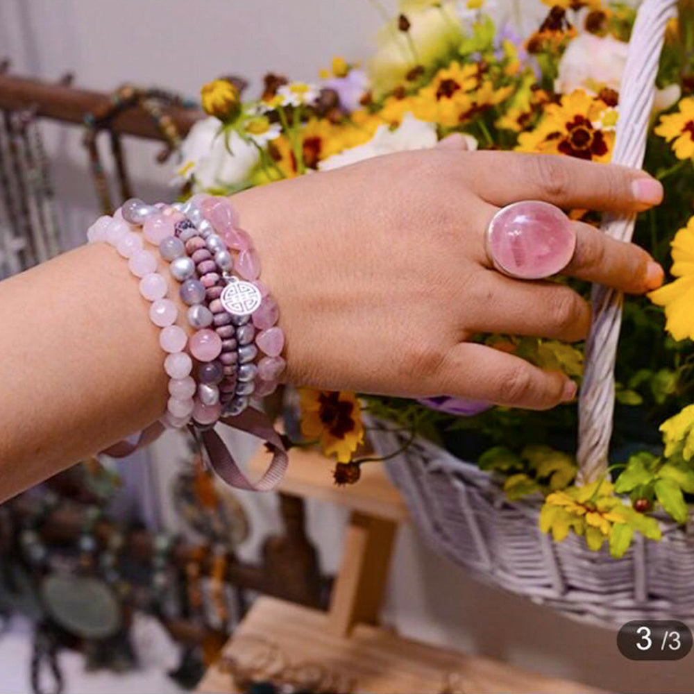 Love Sets bracelet & Double Happiness S925charms