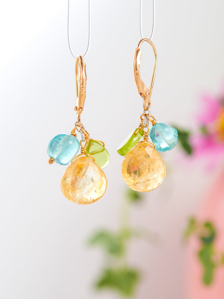 tear drop earrings