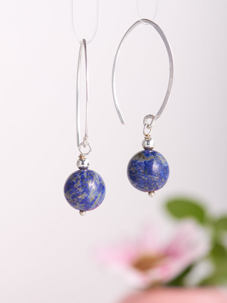 lapis lazuli earrings