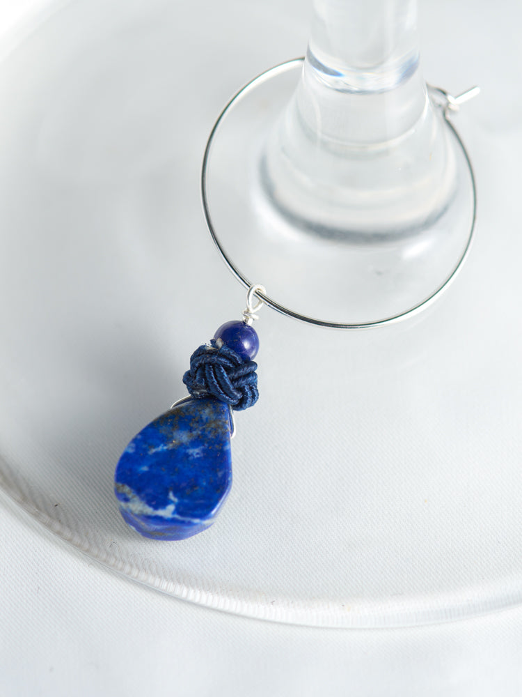 Tear drop wine charms