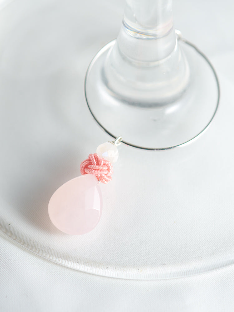 Tear drop wine charms