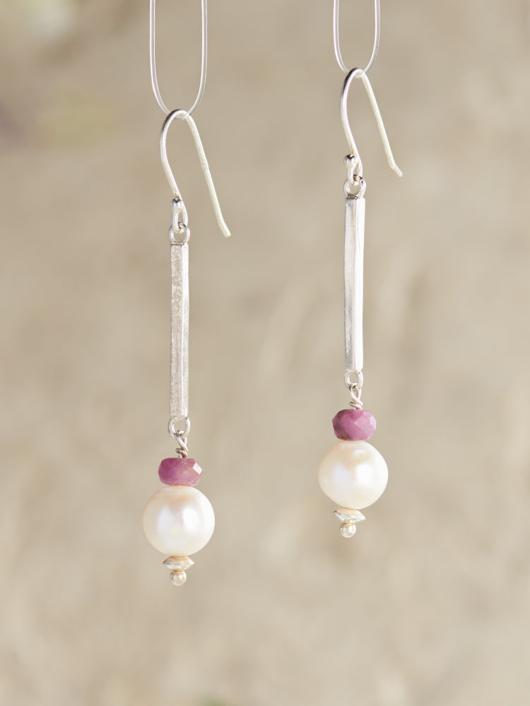 pearl earrings
