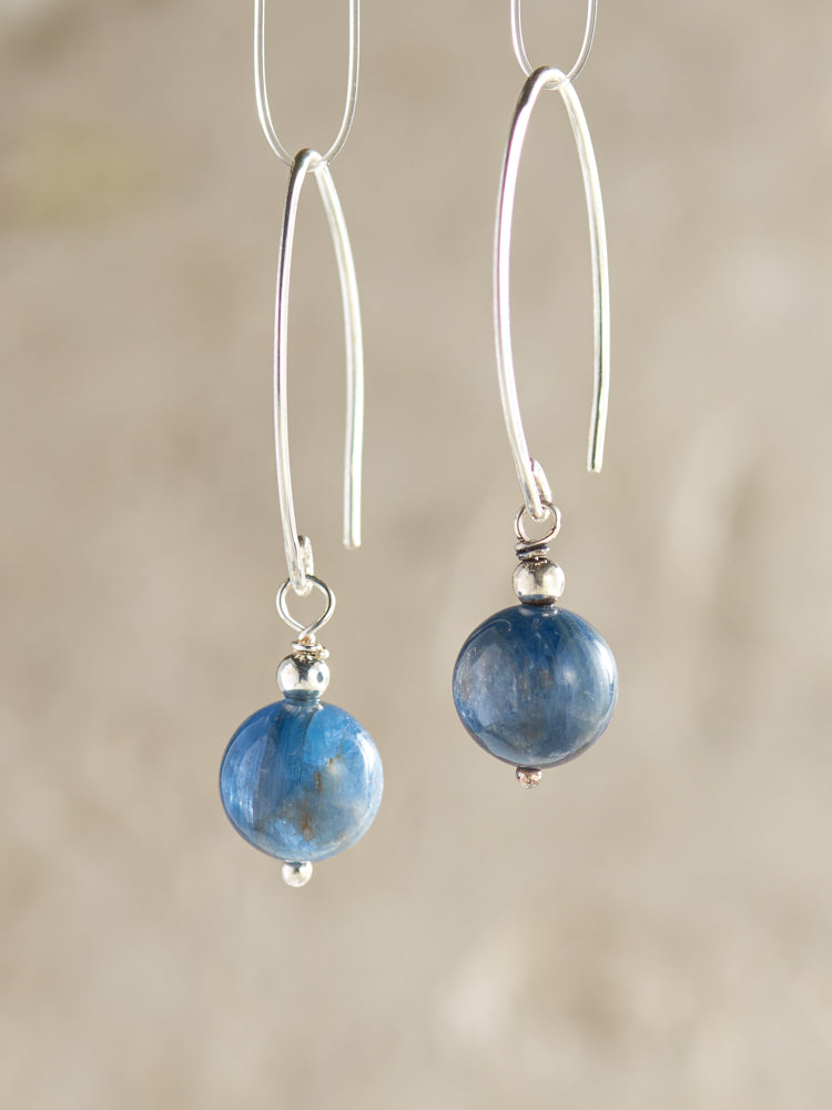 crystal simple earrings