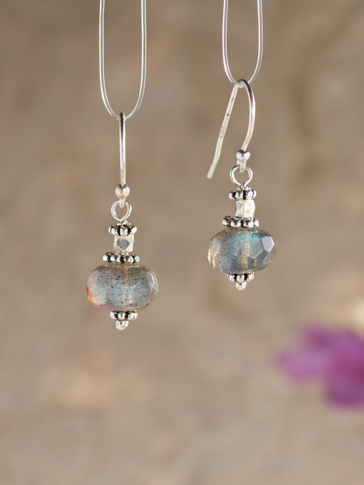 labradorite earrings