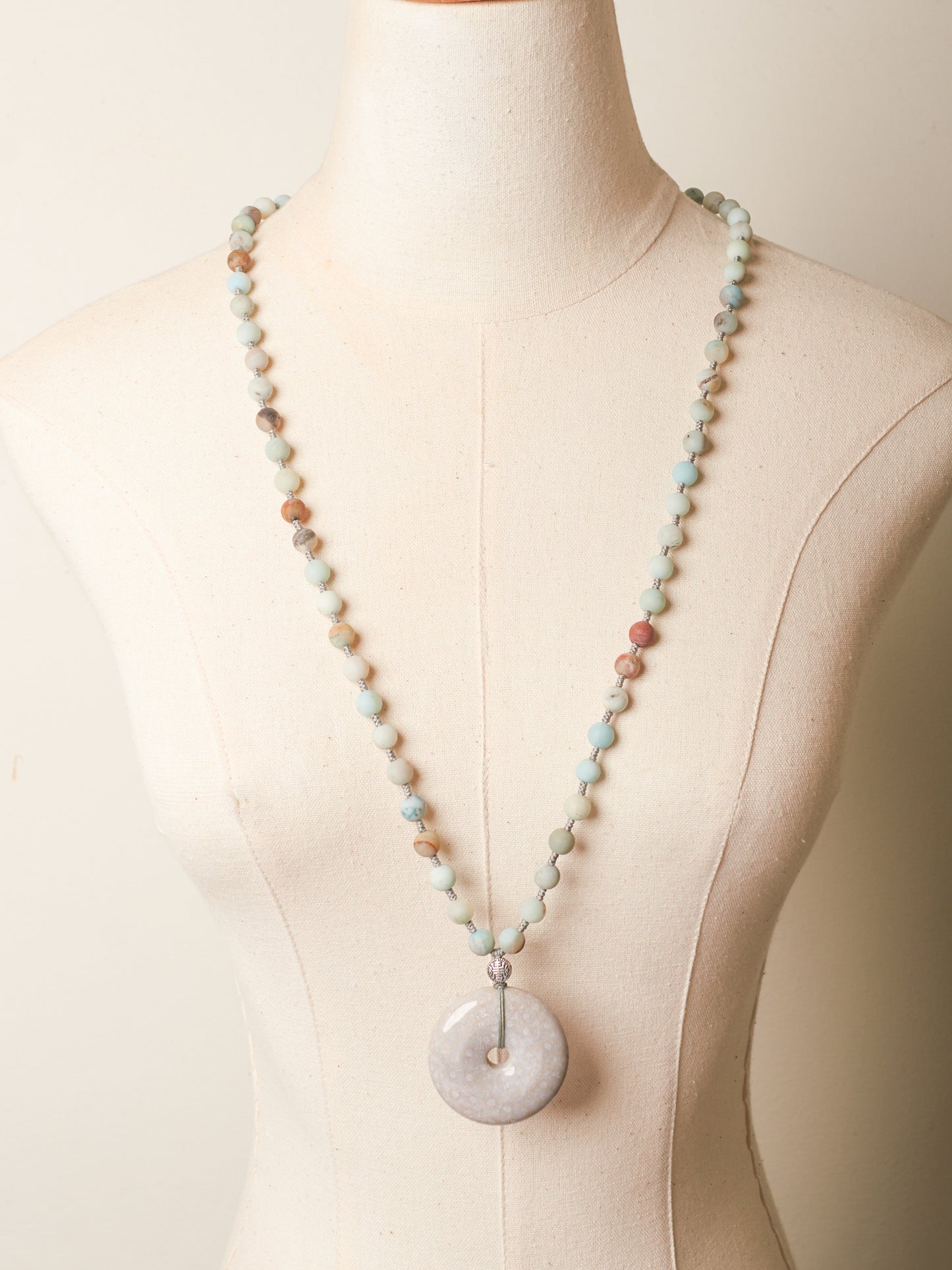 fossil coral necklace