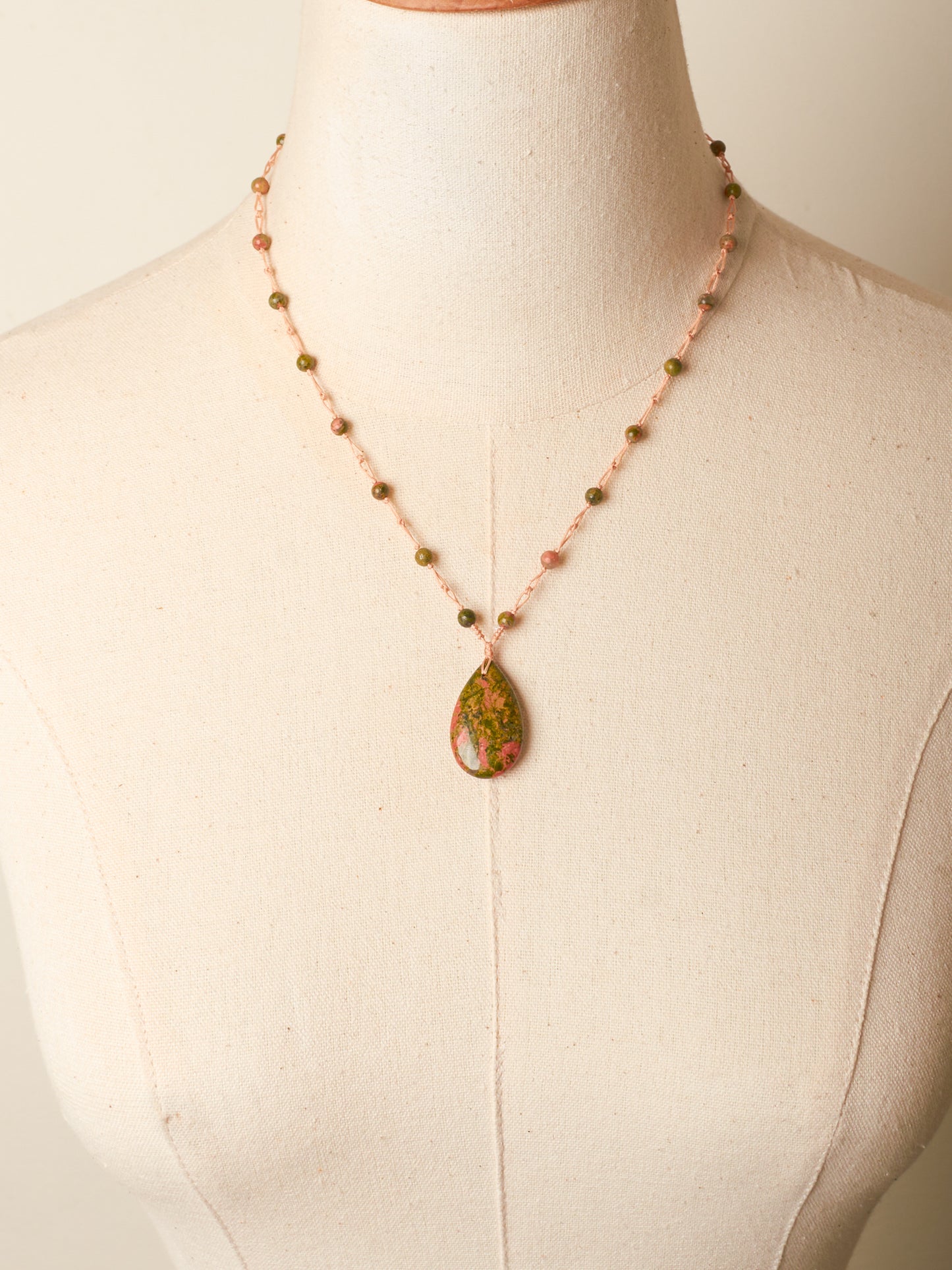 tear drop necklace