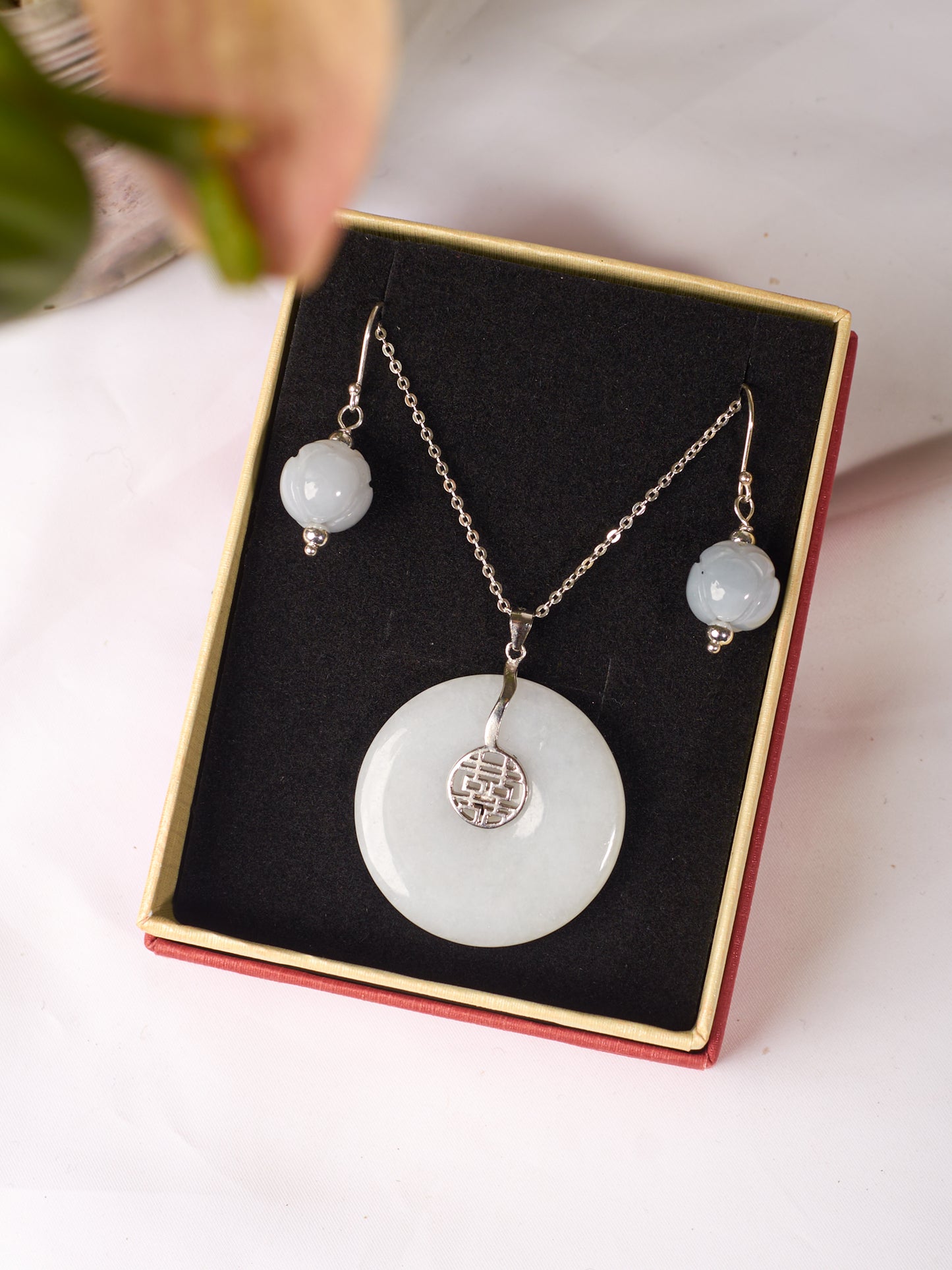 aquamarine&JADE necklace