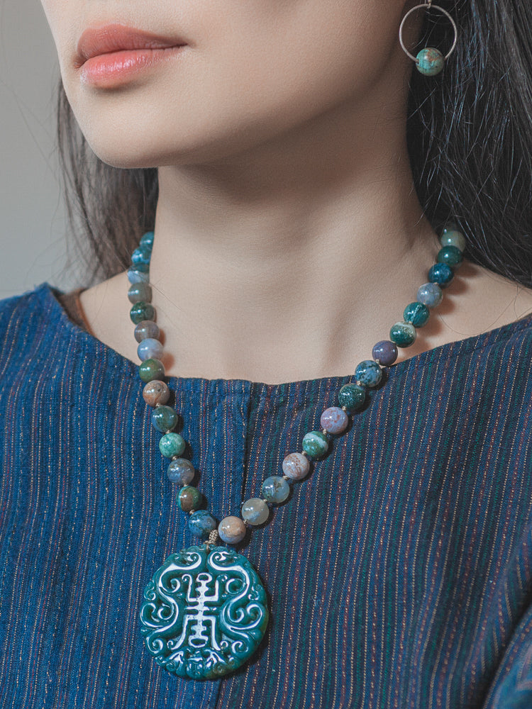"Long life" necklace