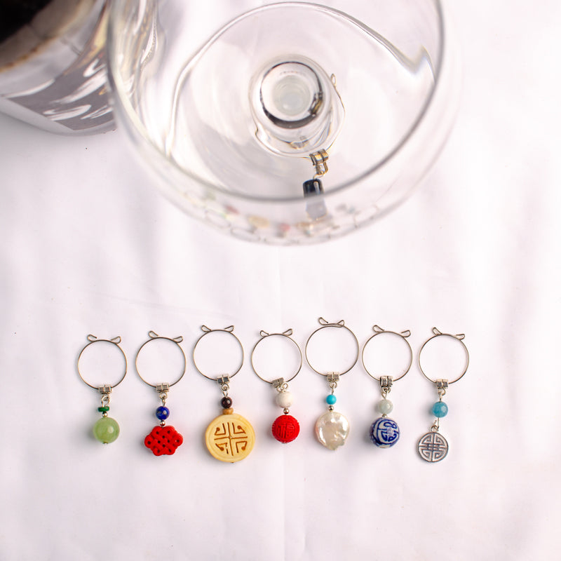 wine charms