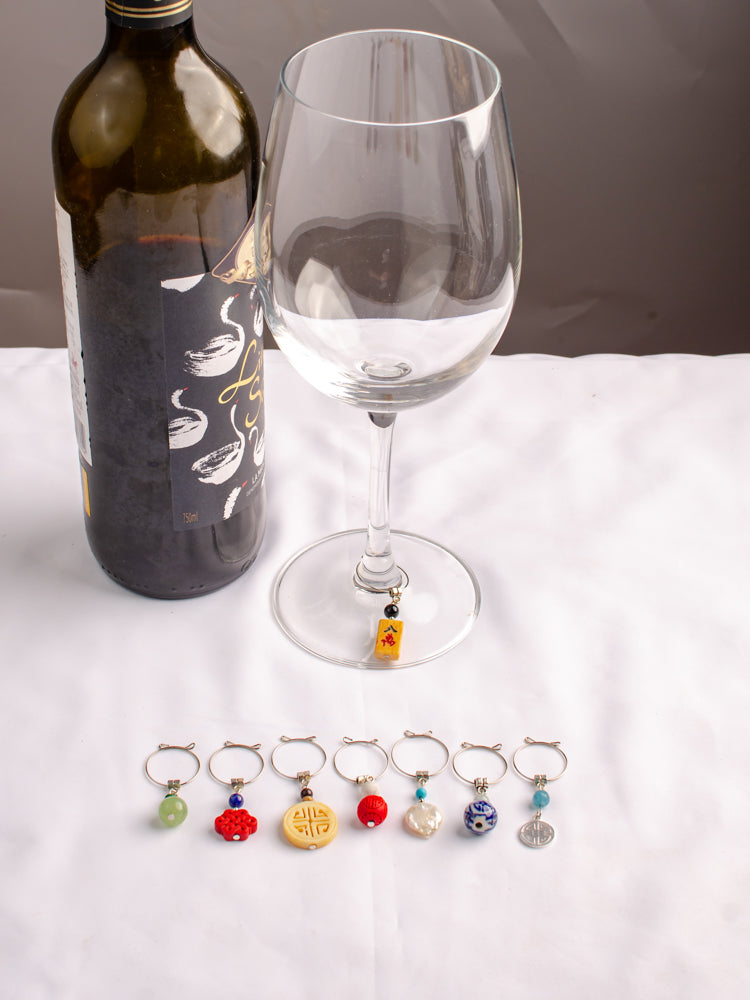 wine charms