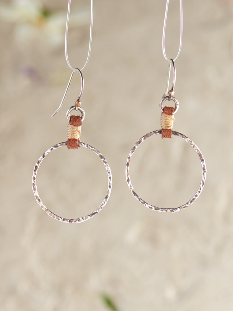 circle earrings