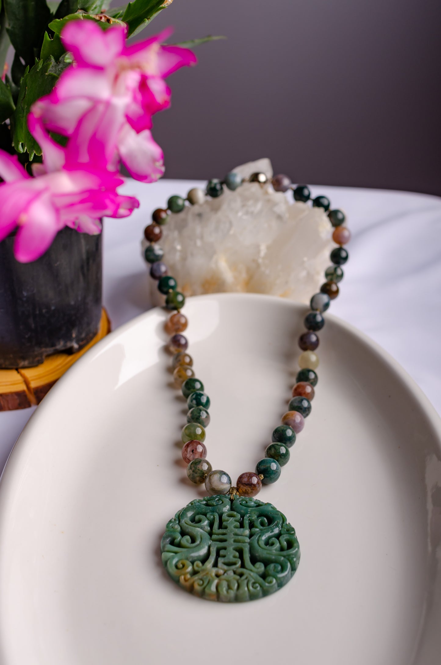 "Long life" necklace