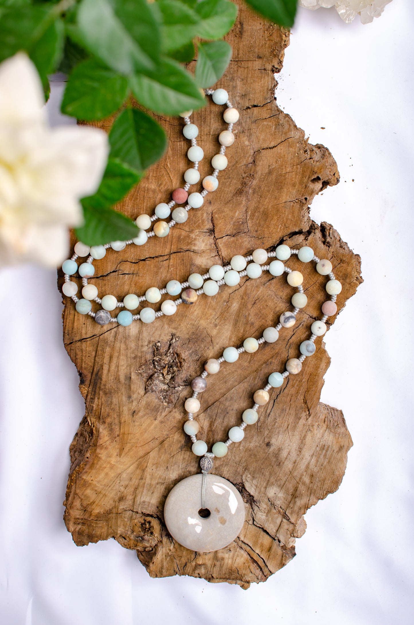 fossil coral necklace