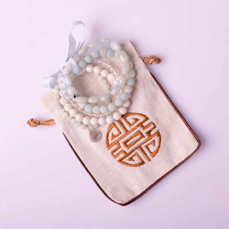 Ocean Sets bracelet & Double Happiness S925charms