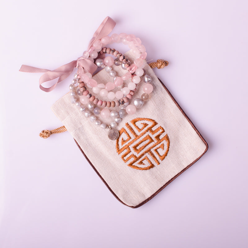 Love Sets bracelet & Double Happiness S925charms