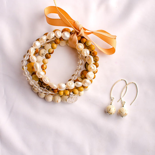 Earth Sets bracelet & Double Happiness S925charms