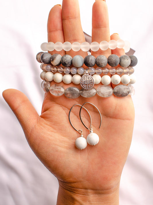 Sets  bracelet & Double Happiness S925charms
