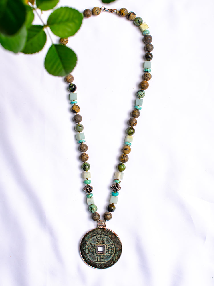 "Coin" necklace