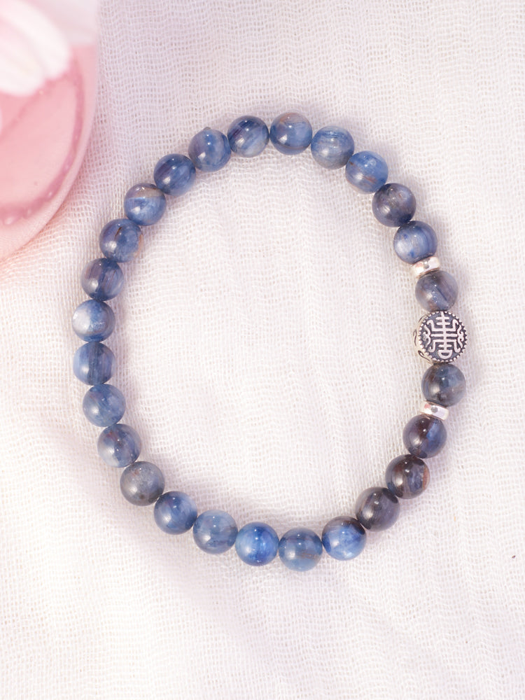 simple bracelet with" longlife " "happiness""fu"
