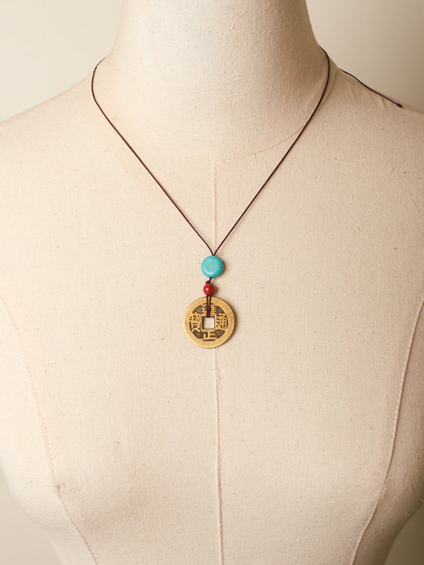 "Coin" necklace