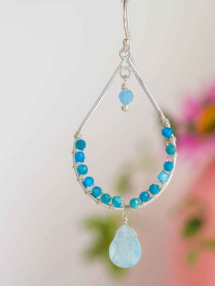 water drop earrings