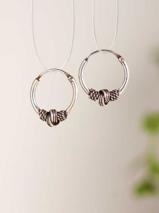 S925 simple earrings