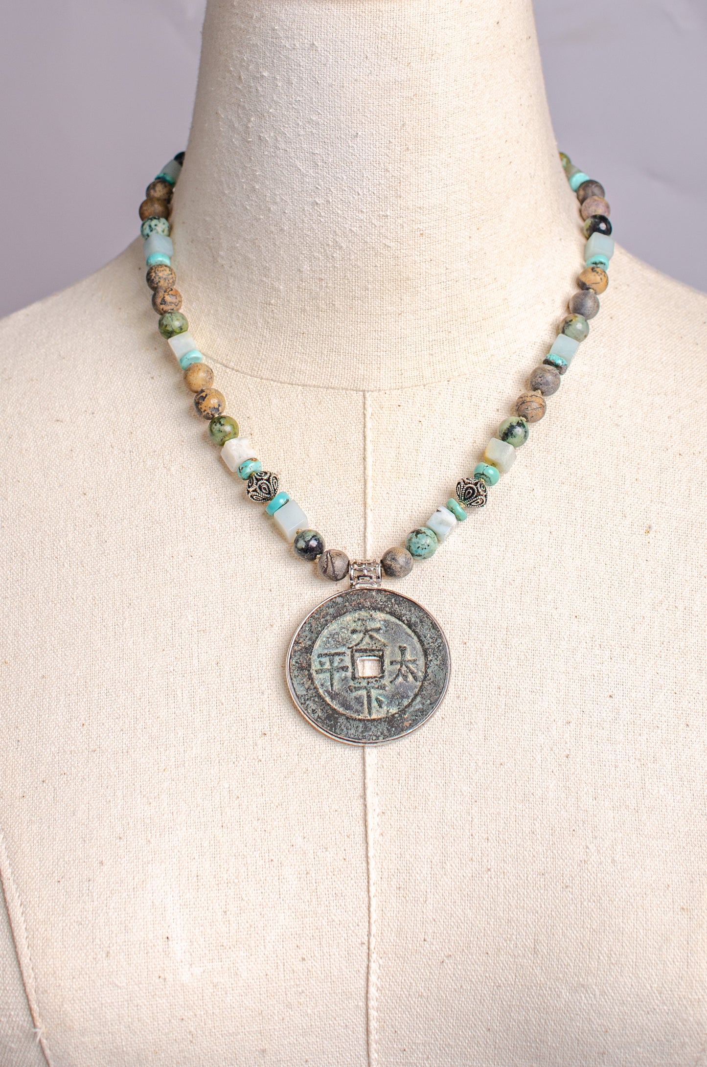 "Coin" necklace